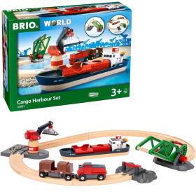 BRIO Cargo Harbour Set