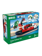 BRIO Cargo Harbour Set