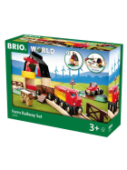 BRIO Farm Railway Set