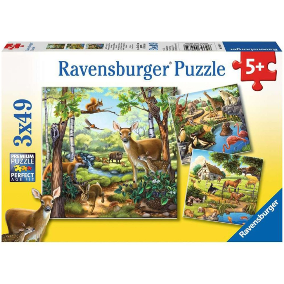 Ravensburger Wald-/Zoo-/Haustiere