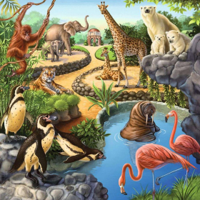 Ravensburger Wald-/Zoo-/Haustiere