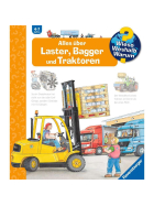 Ravensburger Wieso? Weshalb? Warum?, Band 38: Alles &uuml;ber Laster, Bagger und Traktoren