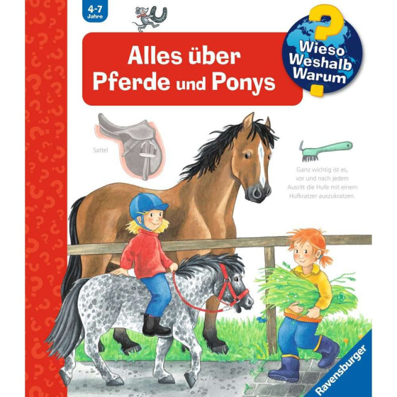 Ravensburger Wieso? Weshalb? Warum?, Band 21: Alles &uuml;ber Pferde und Ponys